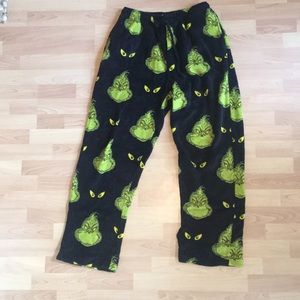 Men’s Grinch Pajama Bottoms